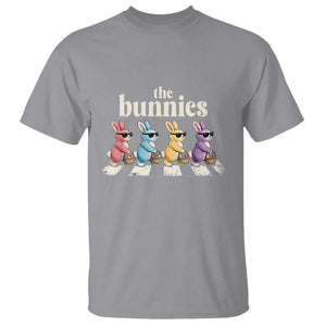The Bunnies Parody Crossing Rabbits Graphic T Shirt Funny Easter Pop Culture Style Cute Bunny Gift TS02 Sport Gray Print Your Wear