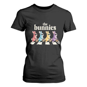 The Bunnies Parody Crossing Rabbits Graphic T Shirt For Women Funny Easter Pop Culture Style Cute Bunny Gift TS02 Black Print Your Wear