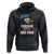 Trucker Dad Hoodie Best Trucking Dad Ever Truck Driver Father's Day TS02 Black Print Your Wear