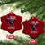 Bold Patriotic American Eagle Ceramic Ornament Land of the Free Home of the Brave Est 1776 TS02 Print Your Wear