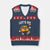 Lets Go Taco Patriotic V-Neck Knit Sweater Vest Funny 4th of July Food Humor TS02 Navy Red Print Your Wear