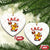 Funny TACO Running Chicken Ceramic Ornament Trump Always Chickens Out Hilarious Political TS02 Print Your Wear