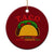 Funny TACO Trump Always Chickens Out Ceramic Ornament Funny Political Satire Tacos Lover TS02 1pc Red Print Your Wear