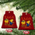 Funny TACO Cool Taco vs Trump Chicken Ceramic Ornament Trump Always Chickens Out TS02 Print Your Wear