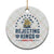 Rejecting Kings Since 1776 Ceramic Ornament Vintage Patriotic Ship No King In America TS02 1pc Christmas Plaid Print Your Wear