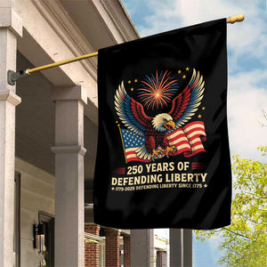 Patriotic Eagle US Army 250th Anniversary Garden Flag 250 Years of Defending Liberty 1775 2025 TS02 Print Your Wear