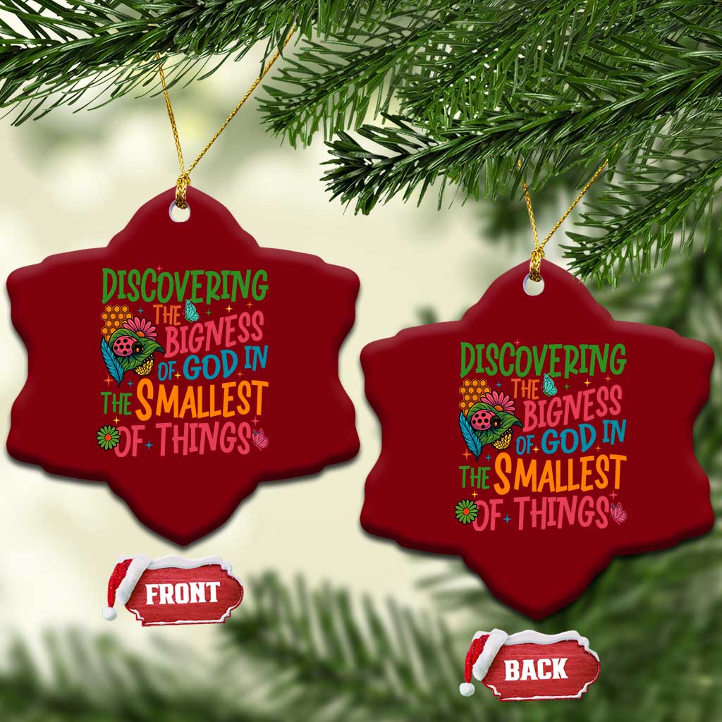 VBS 2025 Insects Adventure Ceramic Ornament Discovering the Bigness of God in the Smallest of Things TS02 Print Your Wear