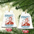 Funny 4th of July Satire Ceramic Ornament Democracy Is Dying But Hey Nice Fireworks Abe Lincoln TS02 Print Your Wear