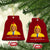 Funny Trump TACO Sarcasm Ceramic Ornament Trump Always Chickens Out Joke TS02 Print Your Wear