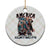 Patriotic Horror Mashup Ceramic Ornament America Killing It Since 1776 TS02 1pc Christmas Plaid Print Your Wear