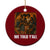 Black Women Empowerment Ceramic Ornament We Told Y'all 92% Vote TS02 1pc Red Print Your Wear