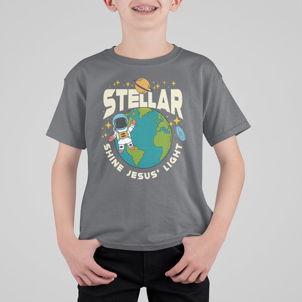 VBS Stellar T Shirt For Kid Shine Jesus Light VBS Vacation Bible School Space Christian TS02 Printyourwear