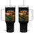 Alligator Alcatraz Tumbler With Handle Retro Florida Swamp Political Prison TS02 One Size: 40 oz Black Print Your Wear