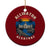 Alligator Alcatraz Political Ceramic Ornament Florida Prison State Retro Sunset TS02 1pc Red Print Your Wear