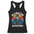 Alligator Alcatraz Florida Racerback Tank Top Funny Gator Cop Political Humor Retro Sunset TS02 Black Print Your Wear