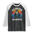 Alligator Alcatraz Florida Raglan Shirt Funny Gator Cop Political Humor Retro Sunset TS02 Black White Print Your Wear