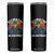 Alligator Alcatraz Florida Skinny Tumbler Funny Gator Cop Political Humor Retro Sunset TS02 Black Print Your Wear