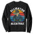 Alligator Alcatraz Florida Sweatshirt Funny Gator Cop Political Humor Retro Sunset TS02 Black Print Your Wear