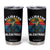 Alligator Alcatraz Florida Tumbler Cup Funny Gator Cop Political Humor Retro Sunset TS02 Black Print Your Wear