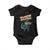 Alligator Alcatraz Political Baby Onesie Funny Florida Gator Cop with Attitude TS02 Black Print Your Wear