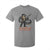 Alligator Alcatraz Gunslinger T Shirt For Kid Swamp Outlaw Satire Patriotic Rebel TS02 Sport Gray Print Your Wear