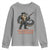 Alligator Alcatraz Gunslinger Youth Sweatshirt Swamp Outlaw Satire Patriotic Rebel TS02 Sport Gray Print Your Wear