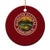 Alligator Alcatraz Everglades Florida Ceramic Ornament Vintage Political Satire Retro TS02 1pc Red Print Your Wear