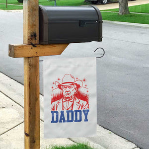Cowboy Trump Daddy Garden Flag Western Politica Patriotic Americans TS02 Print Your Wear