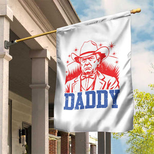 Cowboy Trump Daddy Garden Flag Western Politica Patriotic Americans TS02 Print Your Wear