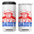 Cowboy Trump Daddy 4 in 1 Can Cooler Tumbler Western Politica Patriotic Americans TS02 One Size: 16 oz White Print Your Wear