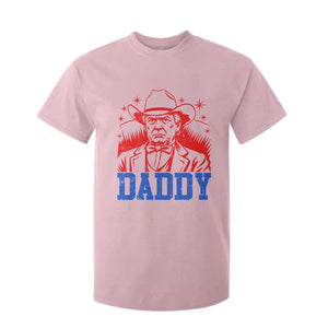Cowboy Trump Daddy T Shirt For Kid Western Politica Patriotic Americans TS02 Light Pink Print Your Wear