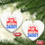 Cowboy Trump Daddy Ceramic Ornament Western Politica Patriotic Americans TS02 Print Your Wear