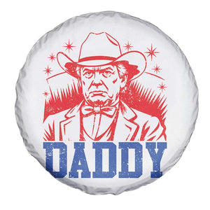 Cowboy Trump Daddy Spare Tire Cover Western Politica Patriotic Americans TS02 Print Your Wear