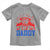 Cowboy Trump Daddy Toddler T Shirt Western Politica Patriotic Americans TS02 Sport Gray Print Your Wear