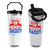 Cowboy Trump Daddy Flip Straw Tumbler Western Politica Patriotic Americans TS02 One Size: 30 oz White Print Your Wear