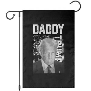 Daddy Trump Garden Flag Patriotic American Flag TS02 Black Print Your Wear