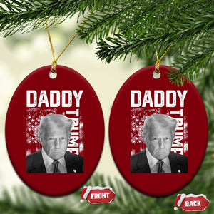 Daddy Trump Ceramic Ornament Patriotic American Flag TS02 Print Your Wear