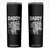 Daddy Trump Skinny Tumbler Patriotic American Flag TS02 Black Print Your Wear