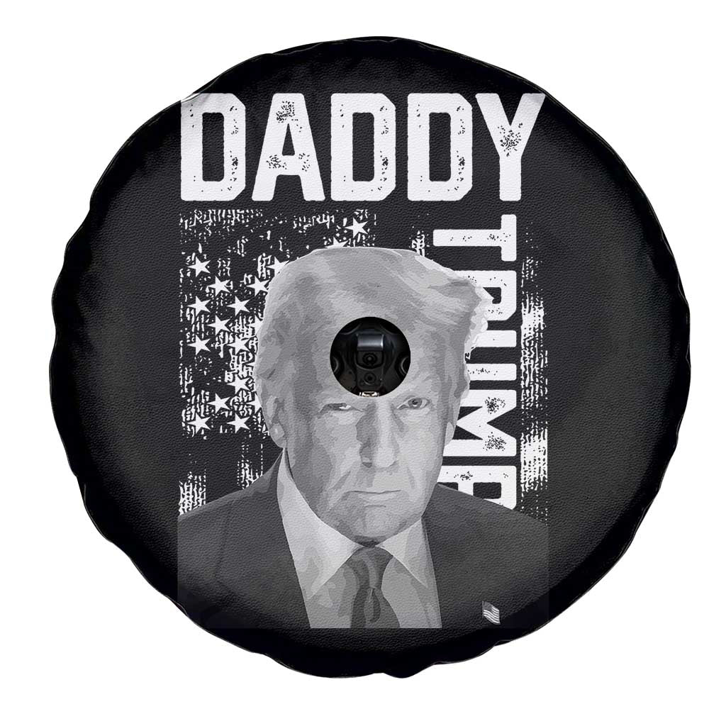 Daddy Trump Spare Tire Cover Patriotic American Flag TS02 Print Your Wear