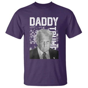 Daddy Trump T Shirt Patriotic American Flag TS02 Purple Print Your Wear