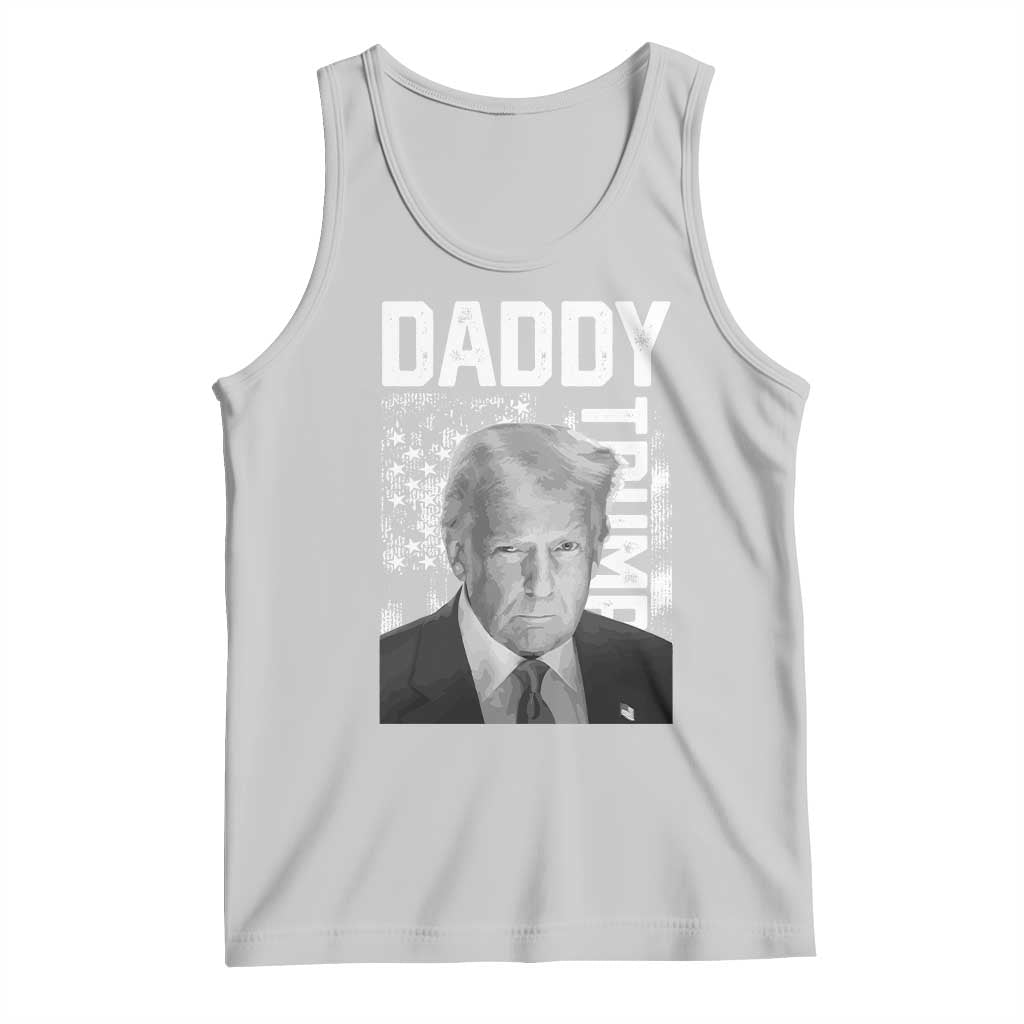 Daddy Trump Tank Top Patriotic American Flag TS02 Ash Print Your Wear