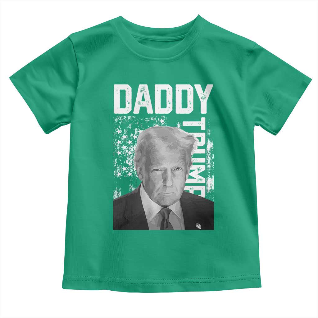 Daddy Trump Toddler T Shirt Patriotic American Flag TS02 Irish Green Print Your Wear
