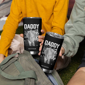 Daddy Trump Tumbler Cup Patriotic American Flag TS02 Print Your Wear