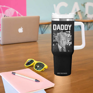 Daddy Trump Tumbler With Handle Patriotic American Flag TS02 Print Your Wear