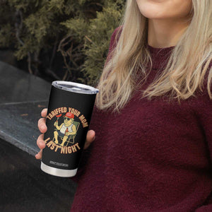 Funny Trump Tariff Daddy BBQ Tumbler Cup Tariffed Your Mom Last Night Political Cookout Meme TS02 Print Your Wear