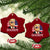 Patriotic Trump Daddy Ceramic Ornament American Flag Sunglasses TS02 Print Your Wear