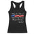 They Dont Know WTF They Are Doing Racerback Tank Top Red White Blue TS02 Black Print Your Wear