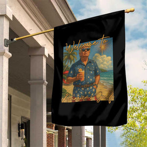 Welcome To Americas Gulf Garden Flag Funny Trump Americana Retro Summer Vibe TS02 Print Your Wear