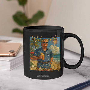 Welcome To Americas Gulf Coffee Mug Funny Trump Americana Retro Summer Vibe TS02 Print Your Wear