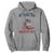 Funny Boot in Your Ass American Way Hoodie Patriotic Country Style USA Pride TS02 Sport Gray Print Your Wear